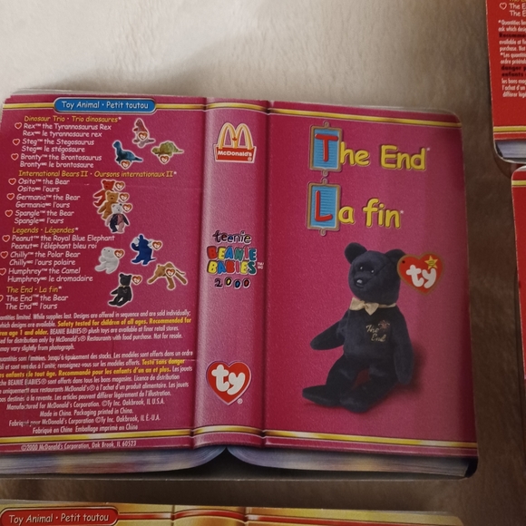 "5" TY Beanies - Picture 9 of 13